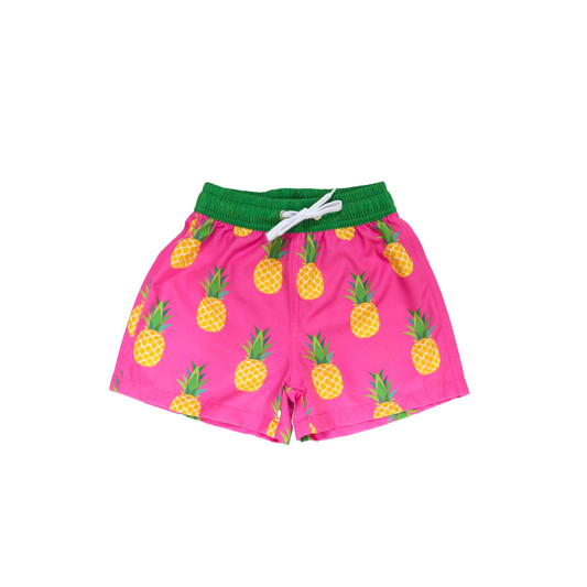 Golden Pineapple Youth Trunks