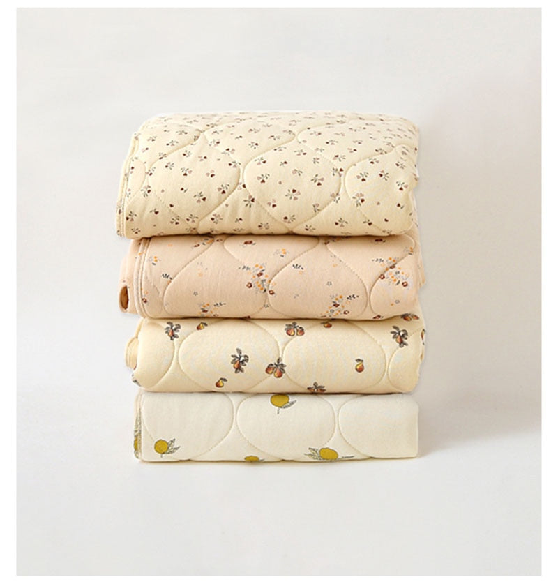 Thick Cotton Fleece Blanket With Cute Prints