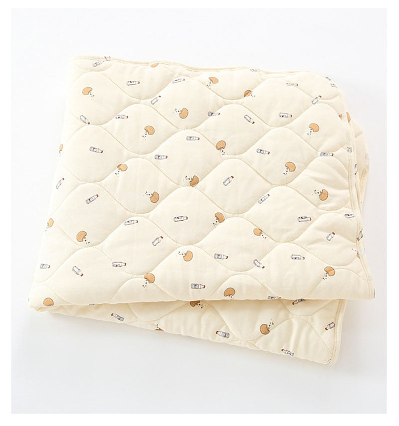 Thick Cotton Fleece Blanket With Cute Prints