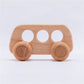 Wooden Montessori Educational Wood Toy Car