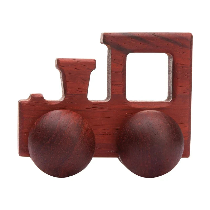 Montessori Educational Smooth Maple Wood Toy Cars