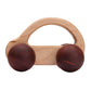 Montessori Educational Smooth Maple Wood Toy Cars