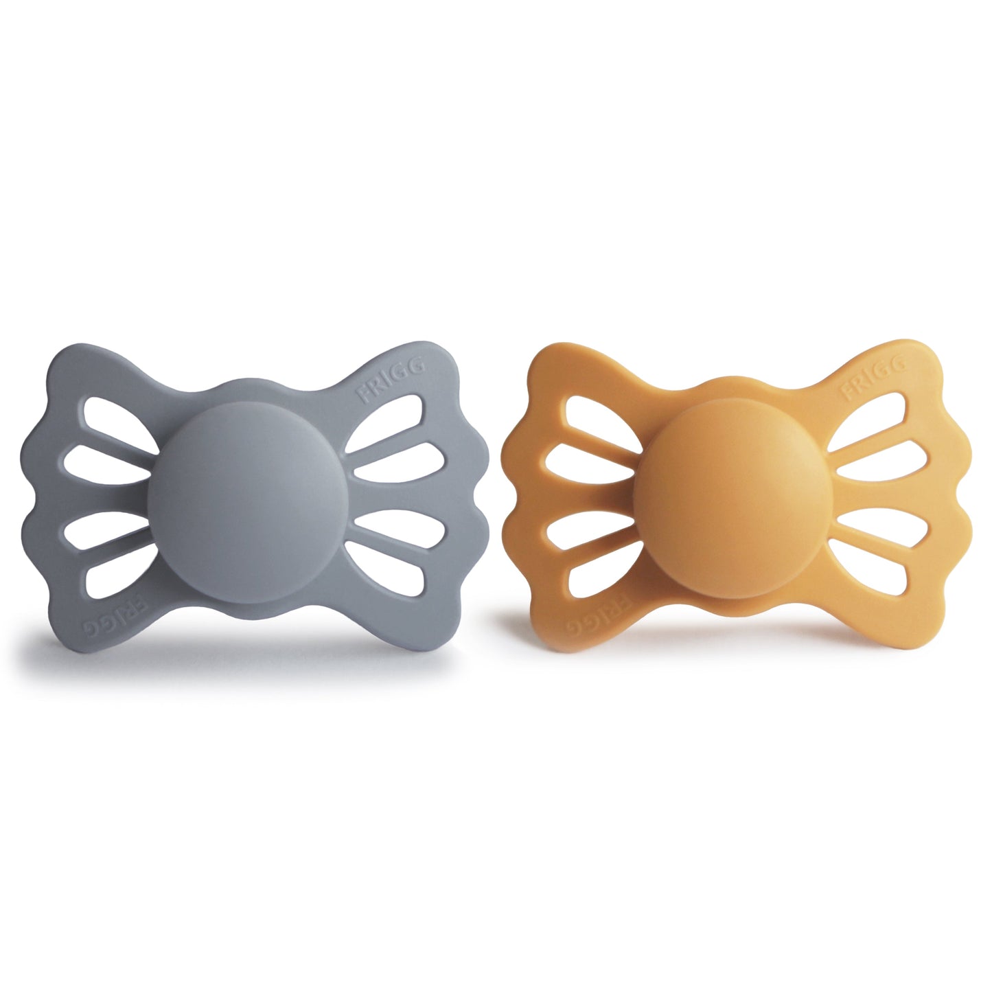 FRIGG Lucky Symmetrical Silicone Pacifier 2-Pack (6-18 Months)