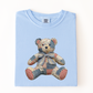 Comfort Colors Americana Quilted Teddy Bear Tee - choose your color