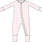 Bamboo Zip Pajamas | Pink Sugar