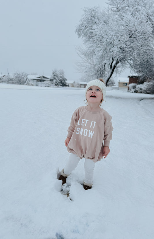 Let It Snow Sweatshirt-Strampler - weitere Farben