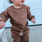 Custom Embroidered Thanksgiving Organic Cotton Sweatsuit - Thankful