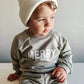 Merry Graphic Organic Cotton 2pc Jogger Set