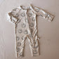 Bamboo Zip Pajama | Green Smiles