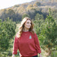 Adult Christmas Tree Patch Crewneck Sweatshirt