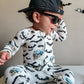 Spooky Bro Bamboo Zippy Pajamas