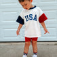 Stars and Stripes 4th of July Socks - Infant, Toddler, Youth & Adult Sizes