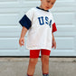 Stars and Stripes 4th of July Socks - Infant, Toddler, Youth & Adult Sizes