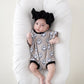 Short Sleeve Bubble Romper | Electric Drippy