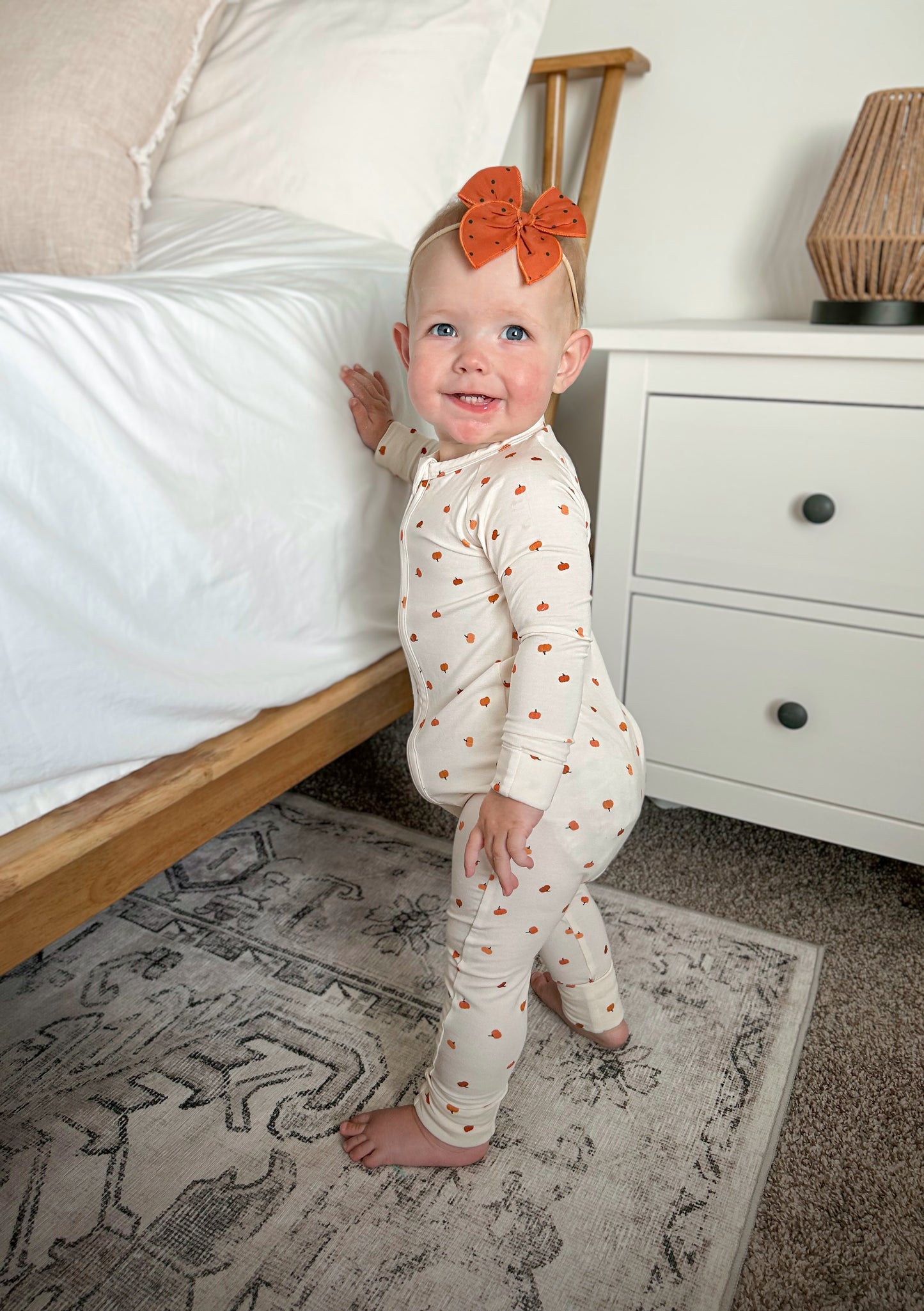 Little Pumpkin – Zippy-Strampler aus Bambus