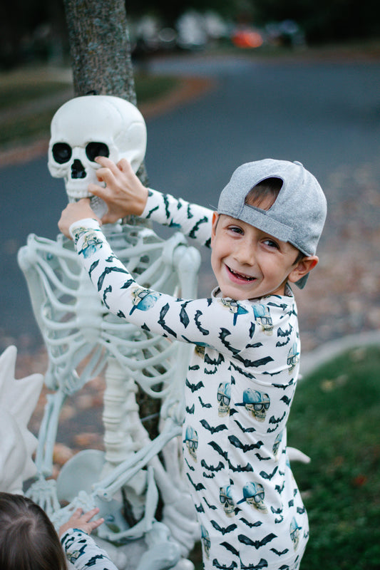 Spooky Bro 2pc Bamboo Pajamas