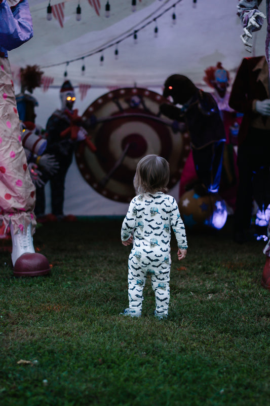 Spooky Bro Bamboo Zippy Pajamas