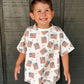 4th of July Flag Print Shorts Set - optional custom embroidery