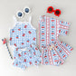 Shorts Set | Gingham Cherry