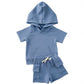 Cargo Shorts Set | Blue