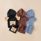 Terry Cargo Shorts Set | Chocolate