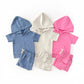 Cargo Shorts Set | Blue
