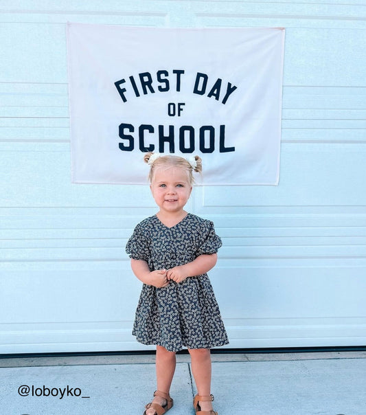 First Day of School Banner