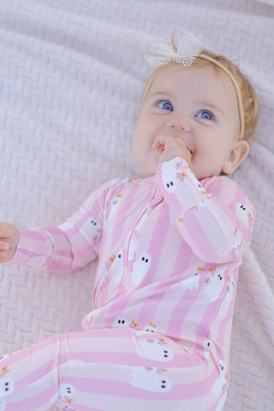 Be My Boo Halloween Bamboo Zippy Pajamas