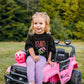 Custom Embroidered Black Halloween Tee, Sweatshirt or Bubble Romper