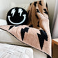 Black + Camel Bolt Cozy Blanket