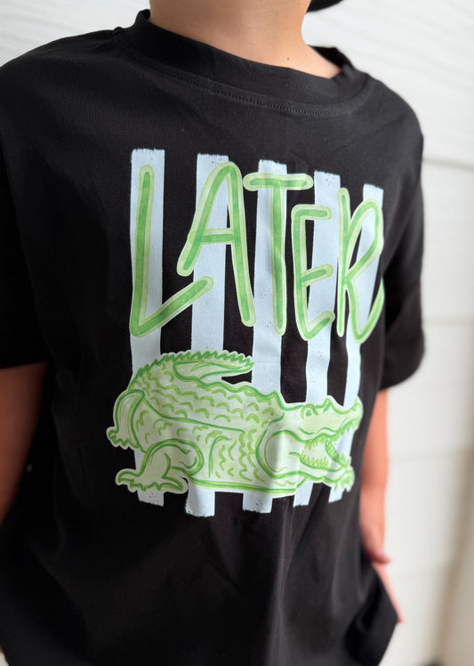 Later Gator Oversized Tee or T-Shirt Romper