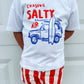 Chasing Salty Air Tee or T-Shirt Romper w/Optional Striped Shorts