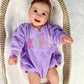 Custom Embroidered Sweatshirt Romper - more colors