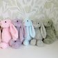 Custom Embroidered Plush Easter Bunny - more colors