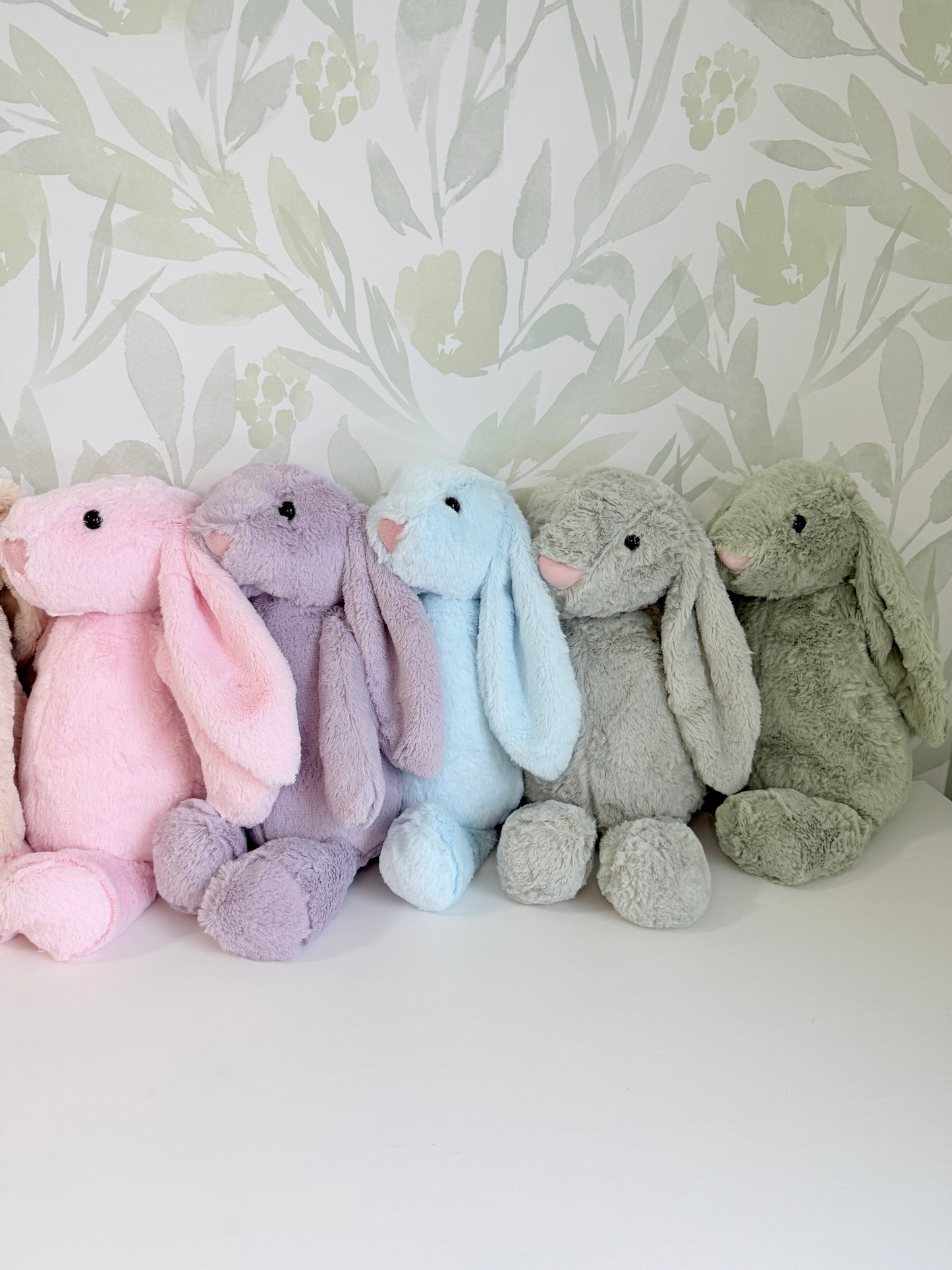 Custom Embroidered Plush Easter Bunny - more colors
