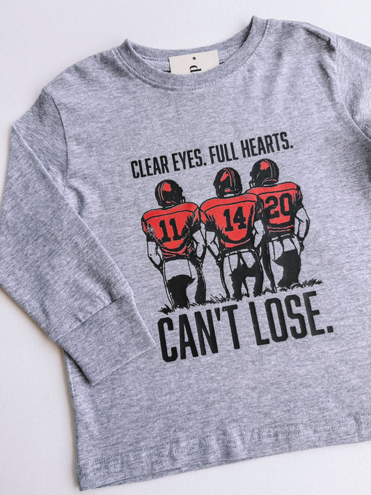 clear eyes full hearts long sleeve tee