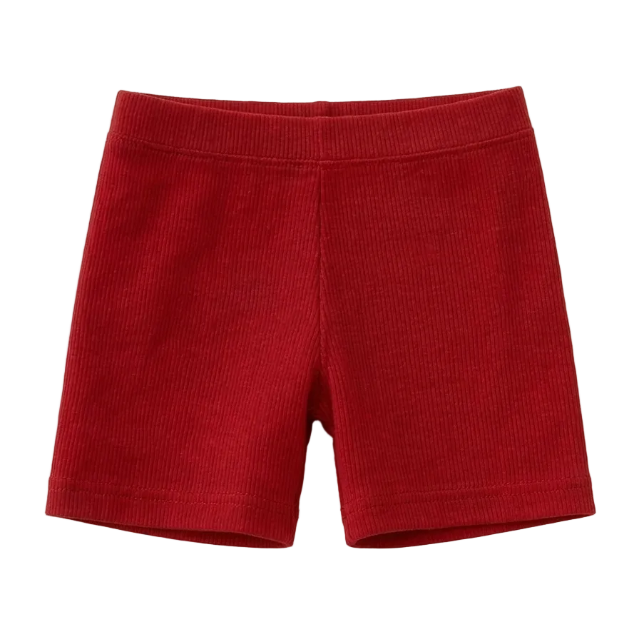 T-Shirt und Shorts aus Bambus mit Tasche und Flaggendruck