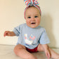 4th of July Goose Boots Tee or Bubble Romper