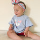 4th of July Goose Boots Tee or Bubble Romper