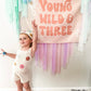 {Pink} Young, Wild & Three Banner
