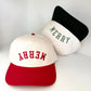 Merry Upside Down Embroidered Cap