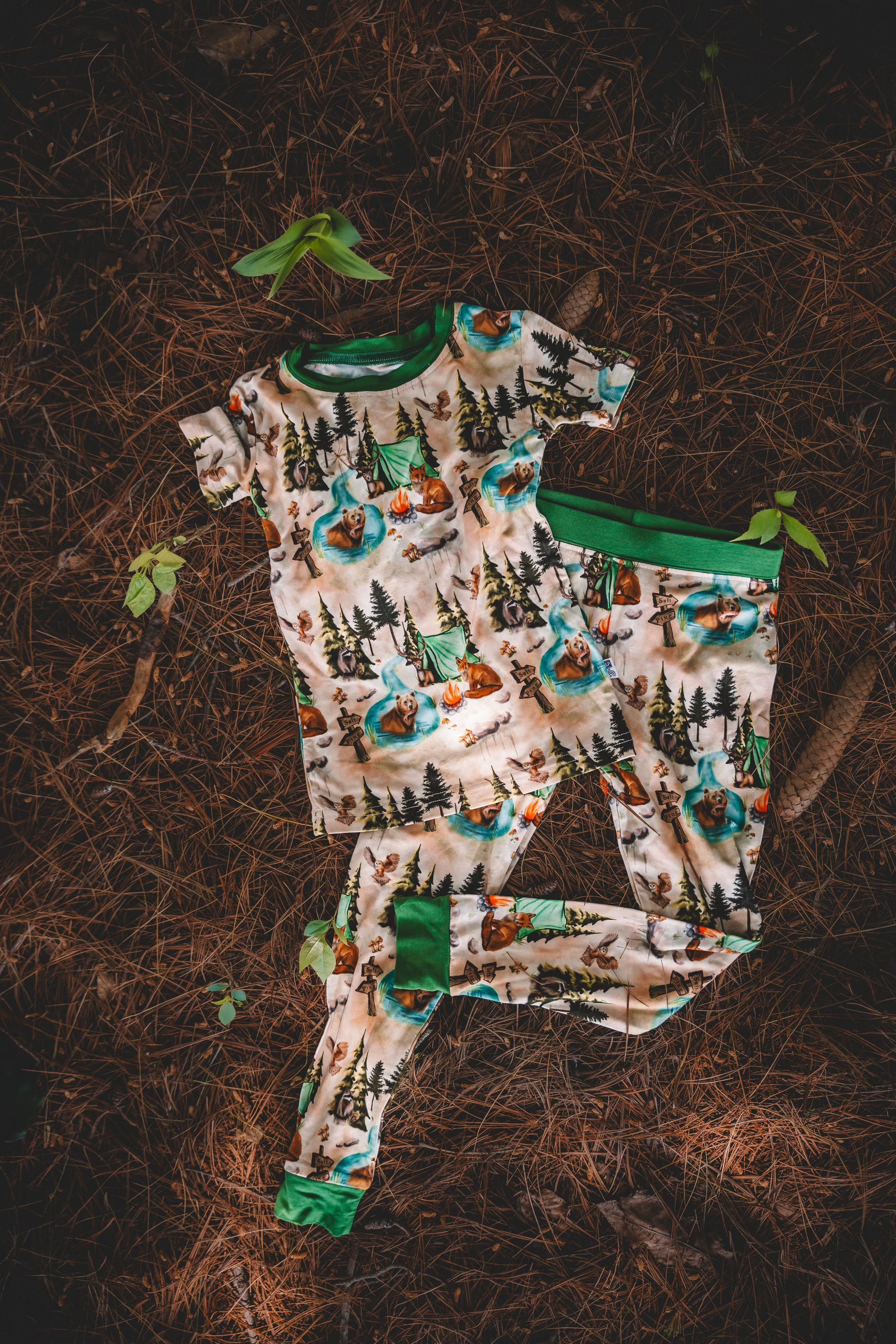 Camping 2pc Pajama Set - Little Joy Co.