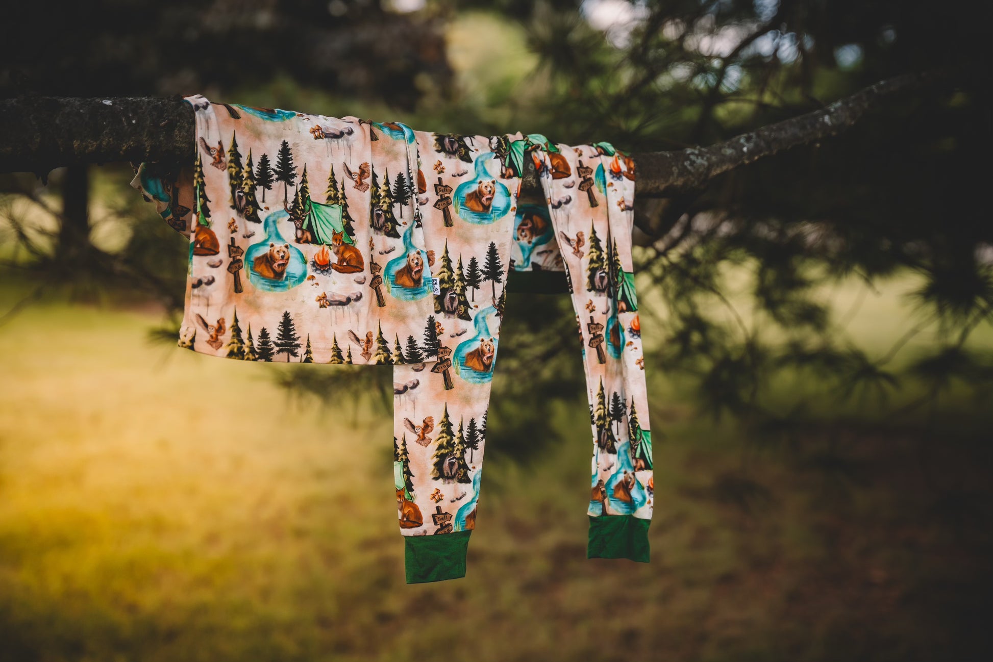 Camping 2pc Pajama Set - Little Joy Co.