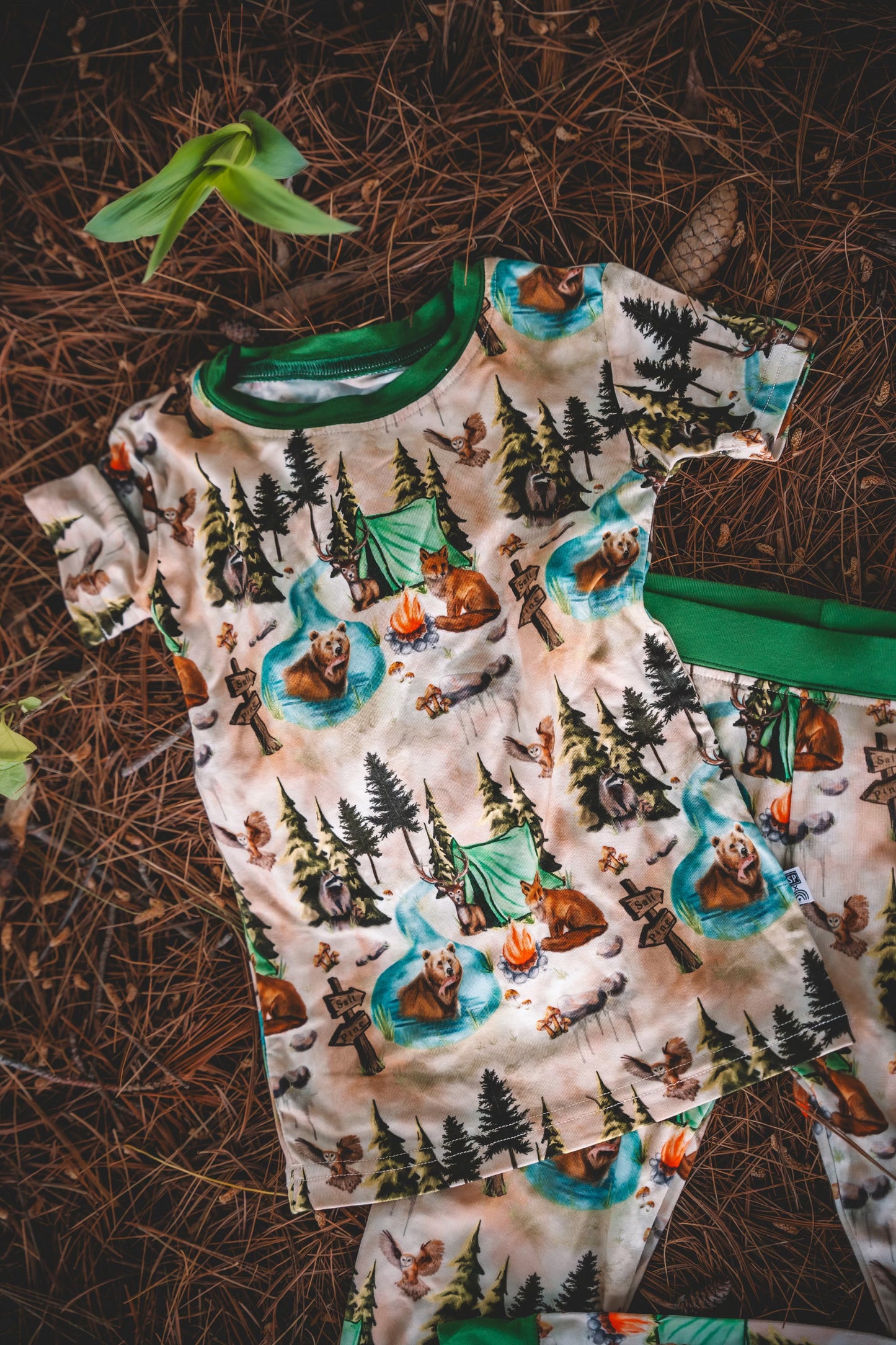 Camping 2pc Pajama Set - Little Joy Co.