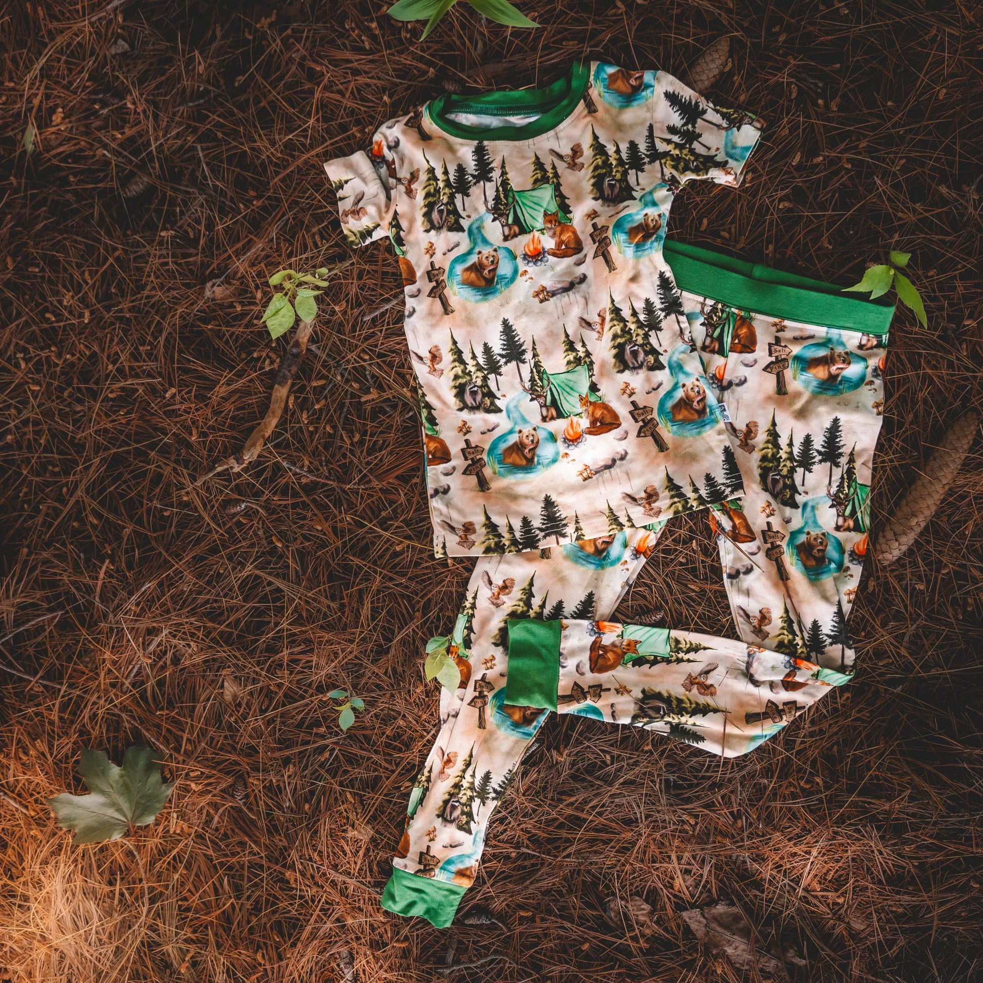 Camping 2pc Pajama Set - Little Joy Co.