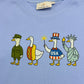 Patriotic Goose 4th of July Tee or Bubble Romper