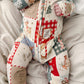Christmas Patchwork Bamboo Pajamas - Zippy