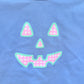Pastel Gingham Jack O'Lantern Crewneck Sweatshirt or Romper