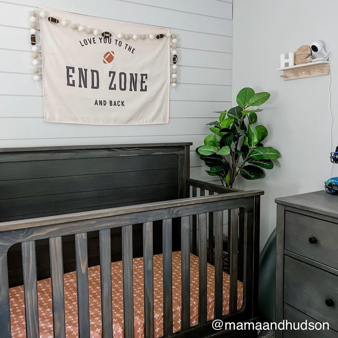 {Natural} I Love You to The End Zone Banner