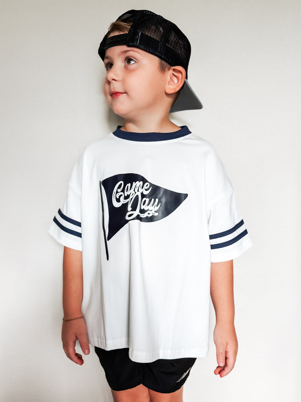 Gameday Flag Varsity Oversized Tee